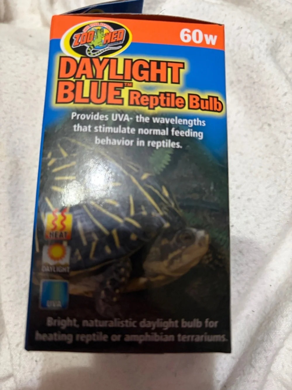 NIB Blue Daylight Reptile Basking Bulb
